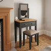 Modena Oak & Grey Painted Dressing Table ONLY