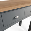 Modena Oak & Grey Painted Dressing Table ONLY