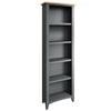 Modena Oak & Grey Bookcase - Large