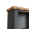 Modena Oak & Grey Bookcase - Large