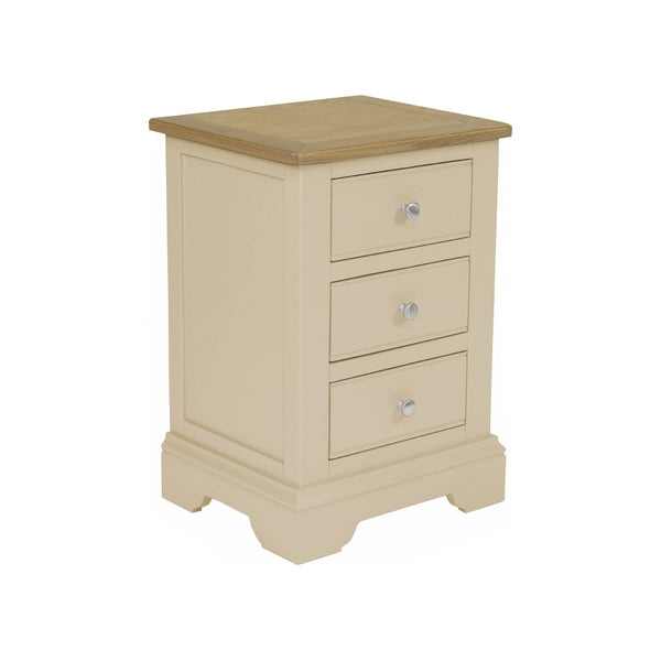 Harmony 3 Drawer Bedside - Cobblestone