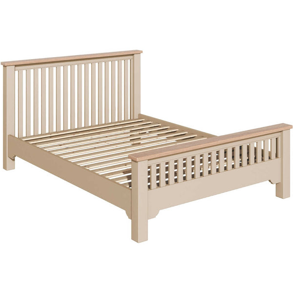 Harmony 5’0 Chunky Bedstead - Cobblestone