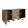 Havana Industrial Oak Sideboard - Large