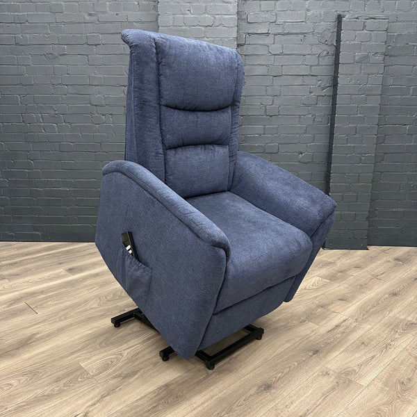 Blue lift deals chair