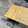 Fusion Oak Large Table PLUS x10 Retro Fusion Dining Chairs + X2 Extension Leaf