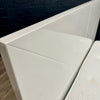 Arezzo Gloss White Bedframe - 5ft Kingsize (Showroom Clearance)