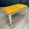 Chester Dove Grey Painted Oak, Dining Table - 1.6m Butterfly Extending