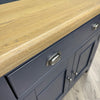 Norfolk Oak & Blue Painted Sideboard - 2 Door, 1 Drawer