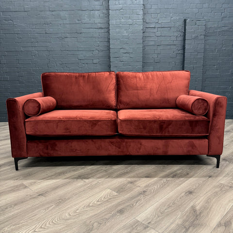 Kyle Sofa - 2 Seater - Plush Oxblood