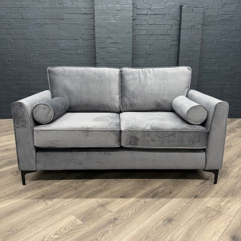 Kyle Sofa - 2 Seater - Plush Steel