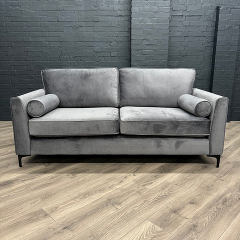 Kyle Sofa - 3 Seater - Plush Steel