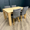 Oslo Premium Oak - Extending Dining Table, PLUS 4x Luxury Chairs