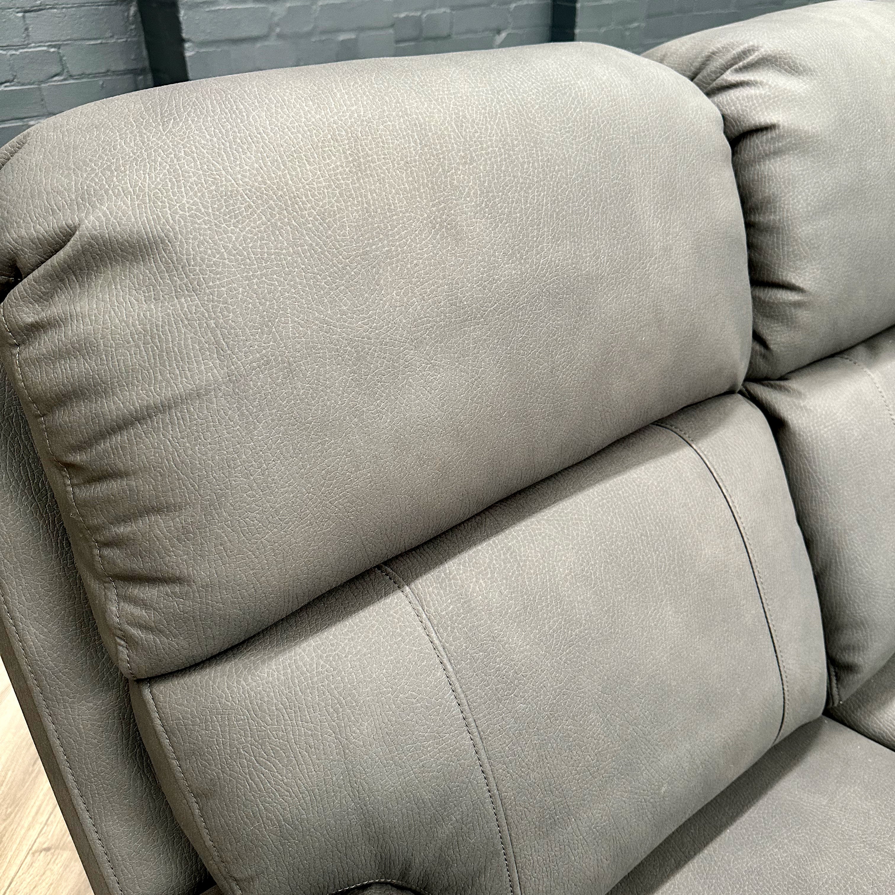 Stretford Sofa - 3 Seater - Electric Recliner - Dark Grey | The Oak ...