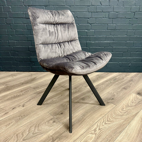 Paloma Dining Chair - Charcoal Grey