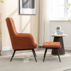 Katelyn Accent Chair with Stool - Cooper