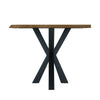 Live Edge 1.6m Dining Table with Spider Legs - Natural