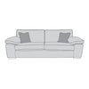 Lara Sofa - 4 Seater