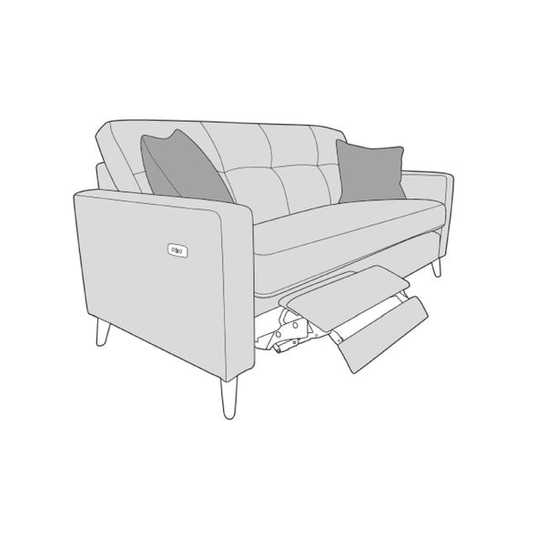 Lilly Sofa - 2 Seater (Motion Lounger)