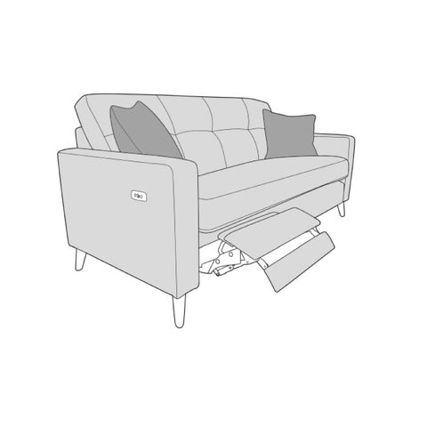 Lilly Sofa - 2 Seater (Motion Lounger)