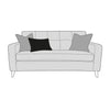 Lilly Sofa - 3 Seater