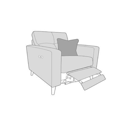 Lilly Sofa - Arm Chair (Motion Lounger)