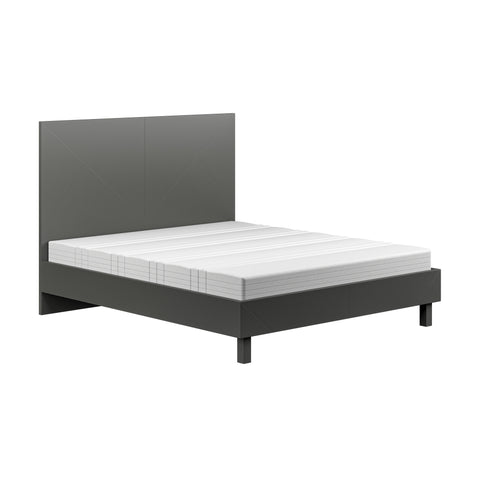 Mint Collection - Arezzo 5ft Kingsize Bed - Matt Dark Grey