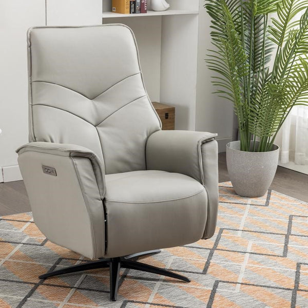 Nero Swivel Armchair - Moon