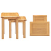 Lugano Oak Nest of 2 Tables