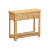 Newby Light Oak Console Table