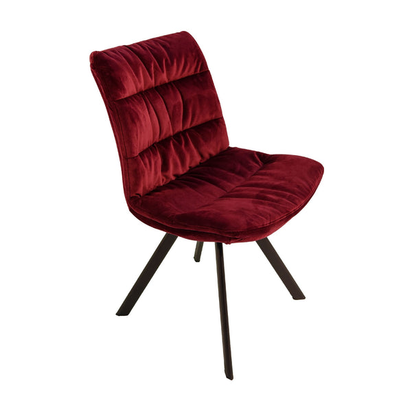 Paloma Dining Chair - Ruby Velvet