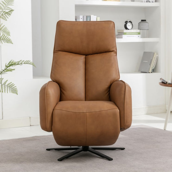 Prestige Swivel Chair - Camel