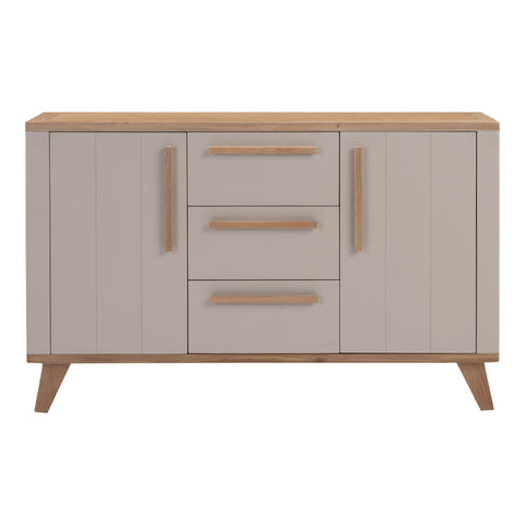 Rimini Washed Oak & Stone Painted - 2 Door Sideboard