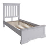 Chantilly Grey Painted Bed Frame - 3ft Single