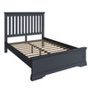 Chantilly Midnight Grey Painted Bed Frame - 4ft6 Double