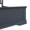 Chantilly Midnight Grey Painted Bed Frame - 4ft6 Double