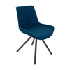 Sigma Dining Chair - Mineral Blue - Graphite Leg