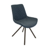 Sigma Dining Chair - Shadow Grey - Graphite Leg