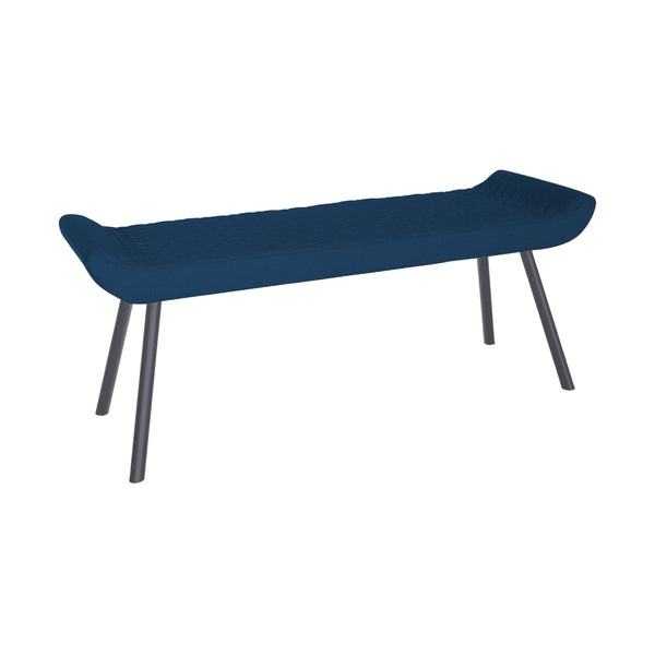 Sigma Low Bench - Mineral Blue - Graphite Leg