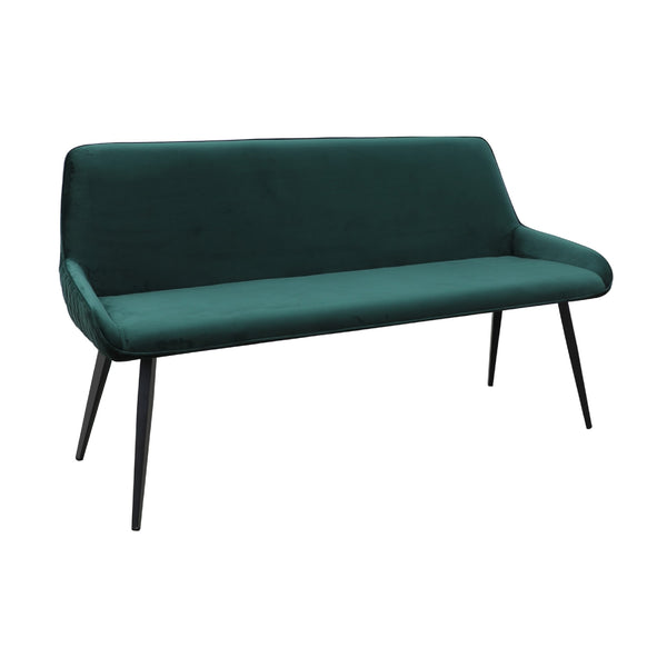 Stamford Bench - Green Velvet