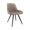 Stamford Dining Chair - Taupe Velvet