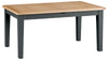 Cotswold Charcoal Painted & Oak - 160cm Butterfly Table