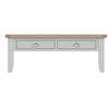 Cotswold Grey Painted & Oak Coffee Table - Large