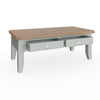 Cotswold Grey Painted & Oak Coffee Table - Large