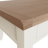 Cotswold White Painted & Oak Coffee Table - Large