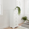 Provence White Chest of Drawers - 5 Drawer