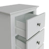 Provence White Chest of Drawers - 5 Drawer