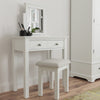 Provence White Dressing Table - Stool