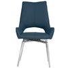 Sloane Dining Swivel Chair - Blue