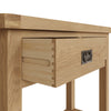 Oakdale Oak Console Table