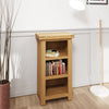 Oakdale Oak Bookcase - Narrow